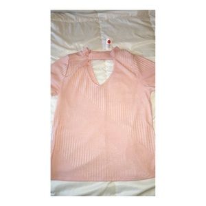 Baby pink top
